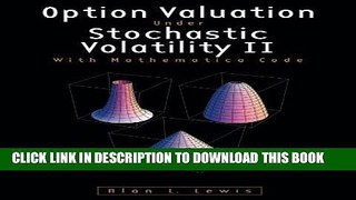 Ebook Option Valuation under Stochastic Volatility II: With Mathematica Code Free Read