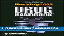 [PDF] Nursing 2003 Drug Handbook (Book   Cd-Rom) Full Collection