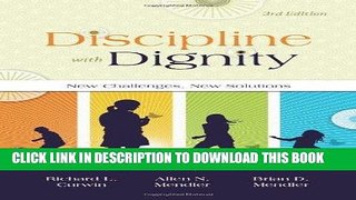 [FREE] EBOOK Discipline With Dignity: New Challenges, New Solutions ONLINE COLLECTION