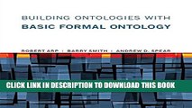 Ebook Building Ontologies with Basic Formal Ontology (MIT Press) Free Read