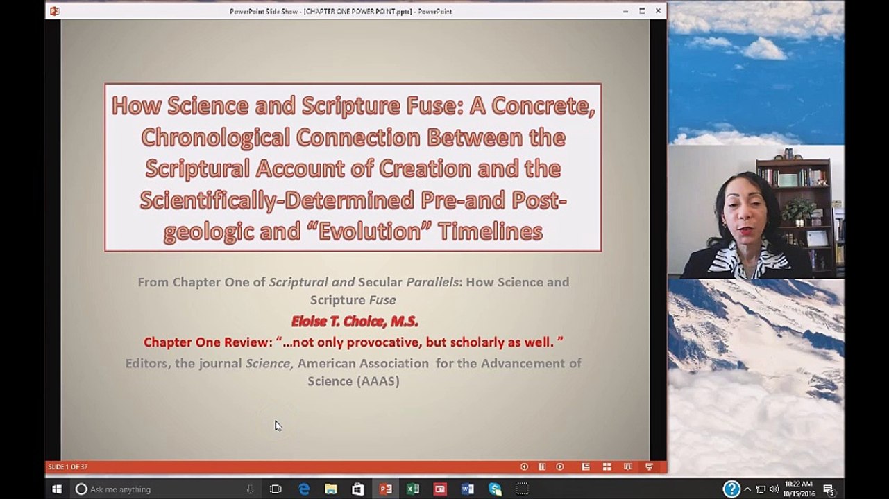 How Science and Scripture Intersect (complete)