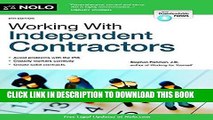 Ebook Working With Independent Contractors Free Read