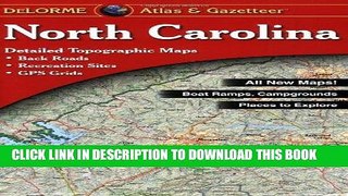 Ebook North Carolina Atlas   Gazetteer Free Read