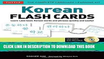 Best Seller Korean Flash Cards Kit: Learn 1,000 Basic Korean Words and Phrases Quickly and Easily!