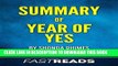 [New] Ebook Summary of Year of Yes: by Shonda Rhimes | Includes Key Takeaways   Analysis Free Online