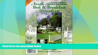 Big Deals  North American Bed and Breakfast Directory  Best Seller Books Most Wanted