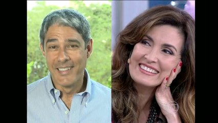 William Bonner fala sobre a volta de Fátima na dança