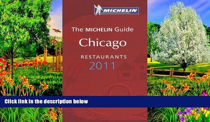 Big Deals  Michelin Red Guide Chicago, 2011: Restaurants   Hotels (Michelin Red Guide Chicago: