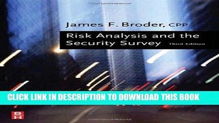 Ebook Risk Analysis and the Security Survey, Third Edition Free Read