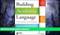 READ  Building Academic Language: Meeting Common Core Standards Across Disciplines, Grades 5-12