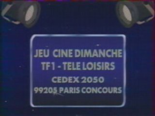 TF1 23/09/90 | Cine Dimanche + Prochainement dans les salles