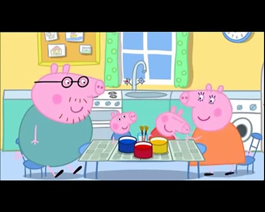Peppa Pig English HD S2 e28 Painting