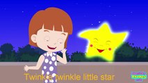 Twinkle Twinkle Little Star With English Lyrics || Nursery Rhymes for Babies & Toddlers