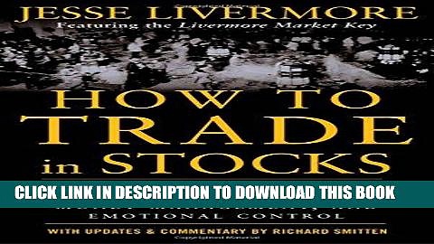 [PDF] How to Trade In Stocks Full Online
