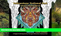 Big Deals  Yellowstone National Park, Adult Coloring Book  Full Read Best Seller