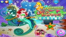 Mermaid Sea Horse Caring - mermaid ariel games | Best Games For Kids
