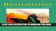 [FREE] EBOOK Biostatistics for the Biological and Health Sciences ONLINE COLLECTION