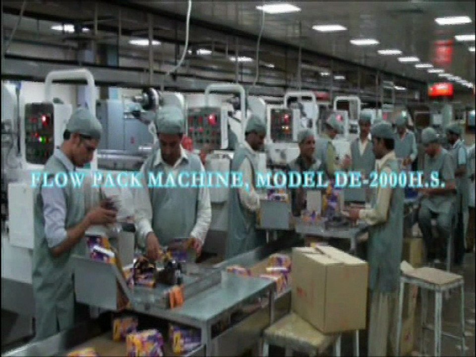 Flow Wrap Machine, Biscuits Packing Machine Flow Pack Machine, Horizontal Packaging Machine