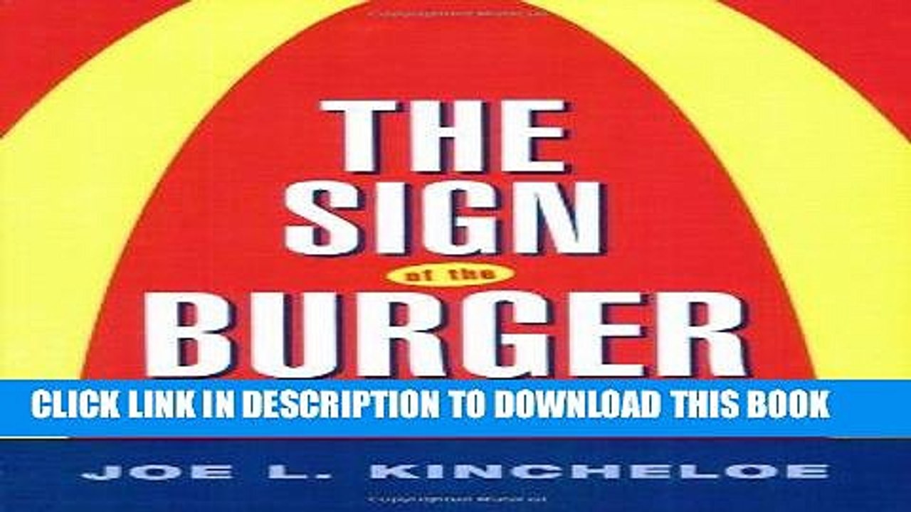 [PDF] The Sign of the Burger: Mcdonald S And The Culture Of Power Popular Online