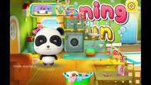 Baby Panda | cleaning fun - panda games - kinder surprise tv