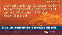 [New] PDF Analyzing Data with Power BI and Power Pivot for Excel (Business Skills) Free Online