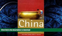 FAVORIT BOOK China: Including Hong Kong and Macau: The Rough Guide, First Editio (Rough Guide