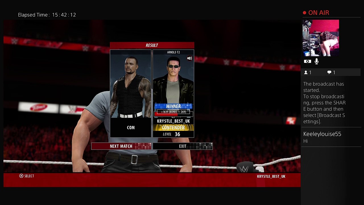 Wwf 16 live on ps4 pro 4k (50)