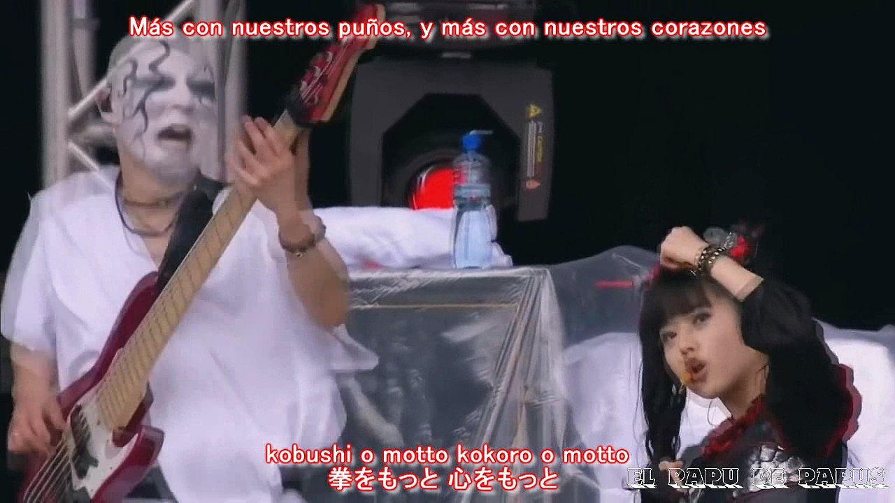 BabyMetal - karate Live Sub Español