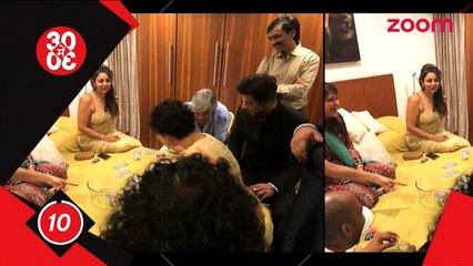 Shah Rukh Khan & Gauri Spotted Playing Cards At Aamir's Diwali Bash, Akshay's Son Aarav Made Him Emotional