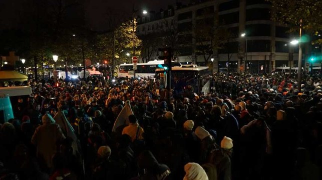 Évacuation du camp de migrants de Stalingrad à Paris