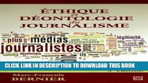 [PDF] Ethique et dÃ©ontologie du journalisme 3e Ã©di Full Online