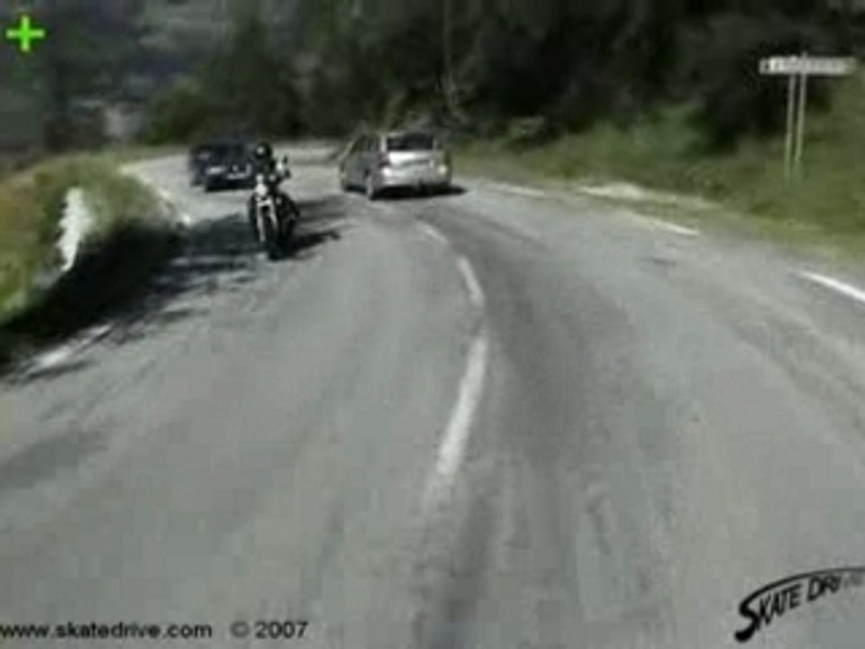 Descente de col en skatedrive