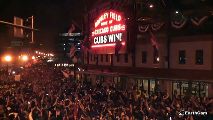 Wrigley Field 2016 Cubs World Series Win