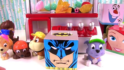 CLAW MACHINE Game with Paw Patrol! Cubeez Surprise Toys! Save Marshall!