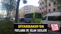 Diyarbakır'da patlama ve silah sesleri