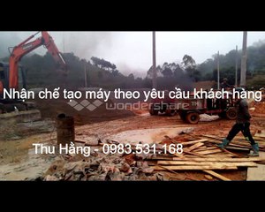 máy trộn bê tông tự hành 1 khối - 6 bao