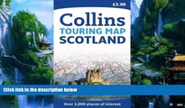 Big Deals  Collins Scotland Touring Map 1:316,800 (Collins Travel Guides)  Best Seller Books Most
