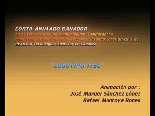 Animación ganadora del logo del  ITSC