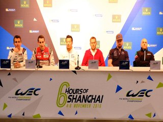 2016 6 Hours of Shanghai - Pre-Event Press Conference