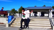 Skateboarding   Best Funny Skateboarding Fails Hurts   FailLand