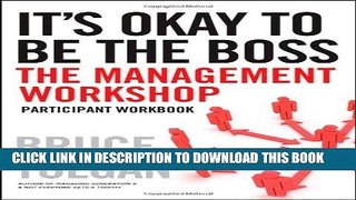 [PDF] It s Okay to Be the Boss: Participant Workbook Full Collection