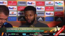 Lens Manchester United'a attığı frikik golünü anlattı