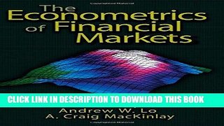 [PDF] The Econometrics of Financial Markets Full Online