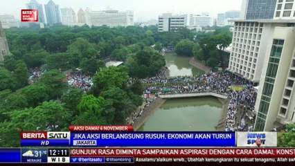 JK: Aksi Damai 4 November Tidak Akan Ganggu Ekonomi Indonesia