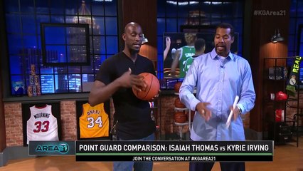 A qui Garnett et Rasheed Wallace donneraient le dernier shoot, Isaiah Thomas ou Kyrie Irving ?