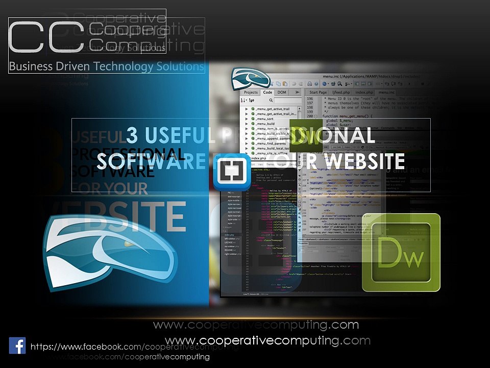 3 USEFUL PROFESSIONAL SOFTWARE FOR YOUR WEBSITE