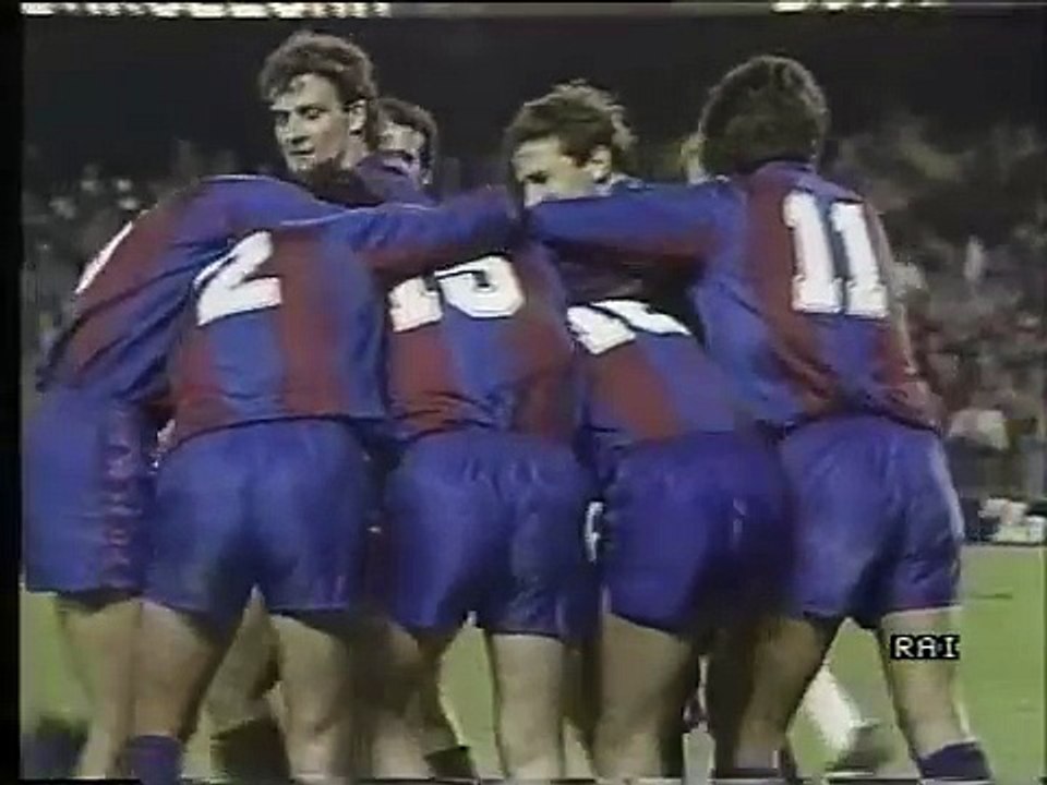 10.12.1986 - 1986-1987 UEFA Cup 3rd Round 2nd Leg Barcelona 2-0 SC Bayer 05 Uerdingen
