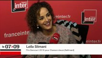 Leila Slimani répond aux questions d'Ali Baddou