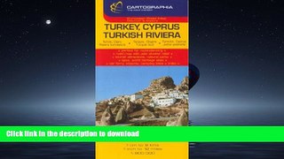 FAVORIT BOOK Turkey, Cyprus, Turkish Riviera = Torokorszag/Ciprus/Torok/Riviera (Cartographia