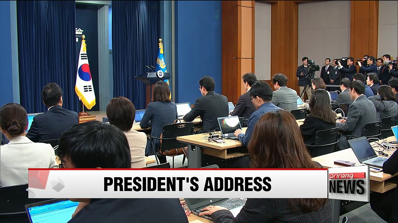 President Park willing to submit to investigation, says state affairs must go on